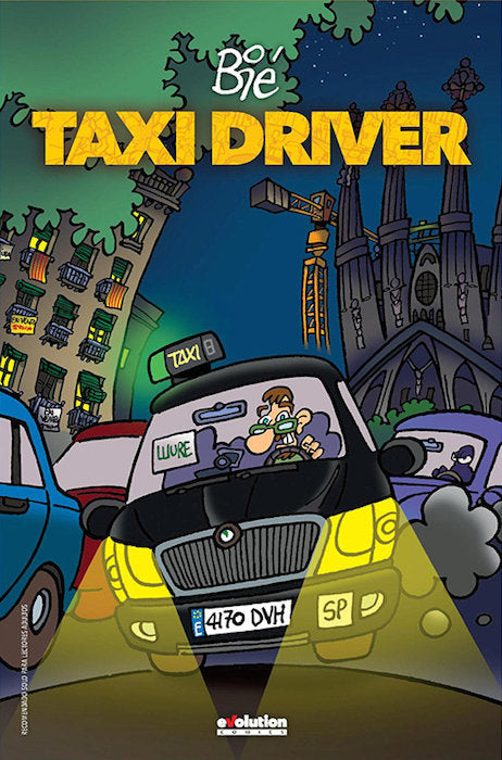 TAXI DRIVER, de BIE | portada del libro