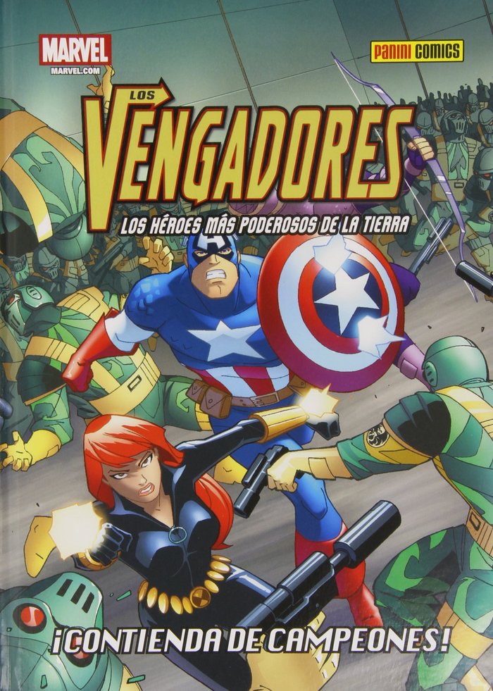Los vengadores: los héroes más poderosos de la tierra, de YOST | portada del libro