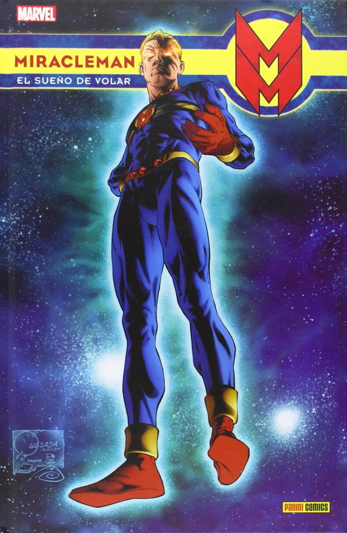 Miracleman 1 el sueño de volar, de MICK ANGLO#DON LAWRENCE#ALAN DAVIS#STEVE DILLON | portada del libro