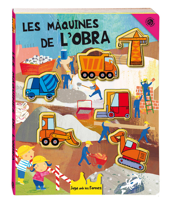 JUEGA AMB LES FORMES. LES MÀQUINES DE L'OBRA, de Clima | portada del libro