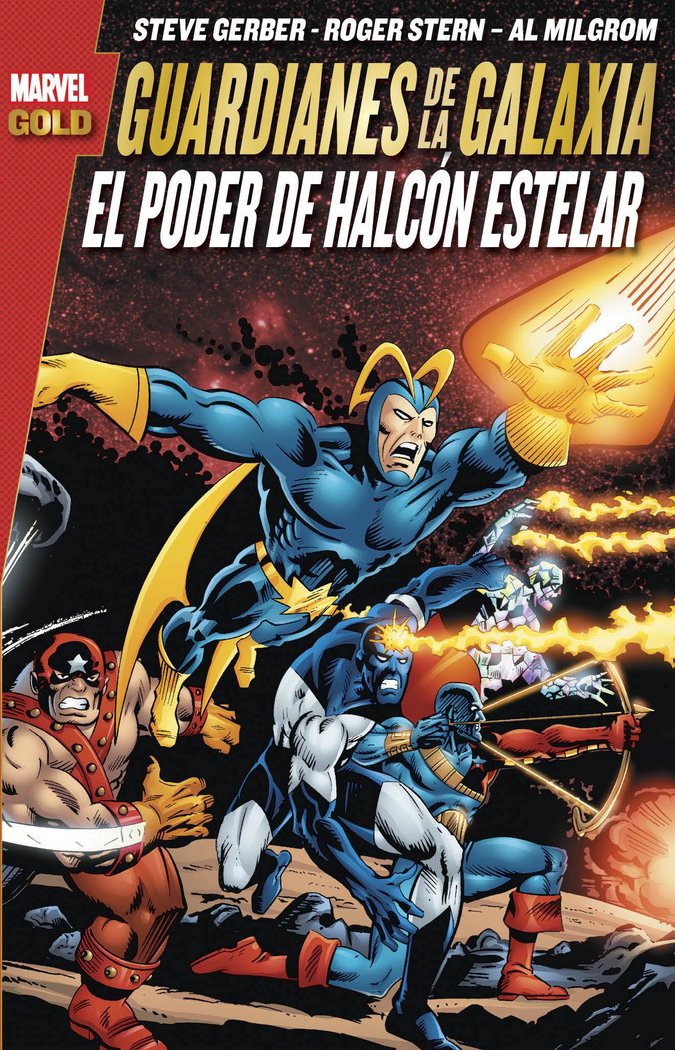 GUARDIANES GALAXIA PODER HALCON ESTELAR, de VVAA | portada del libro