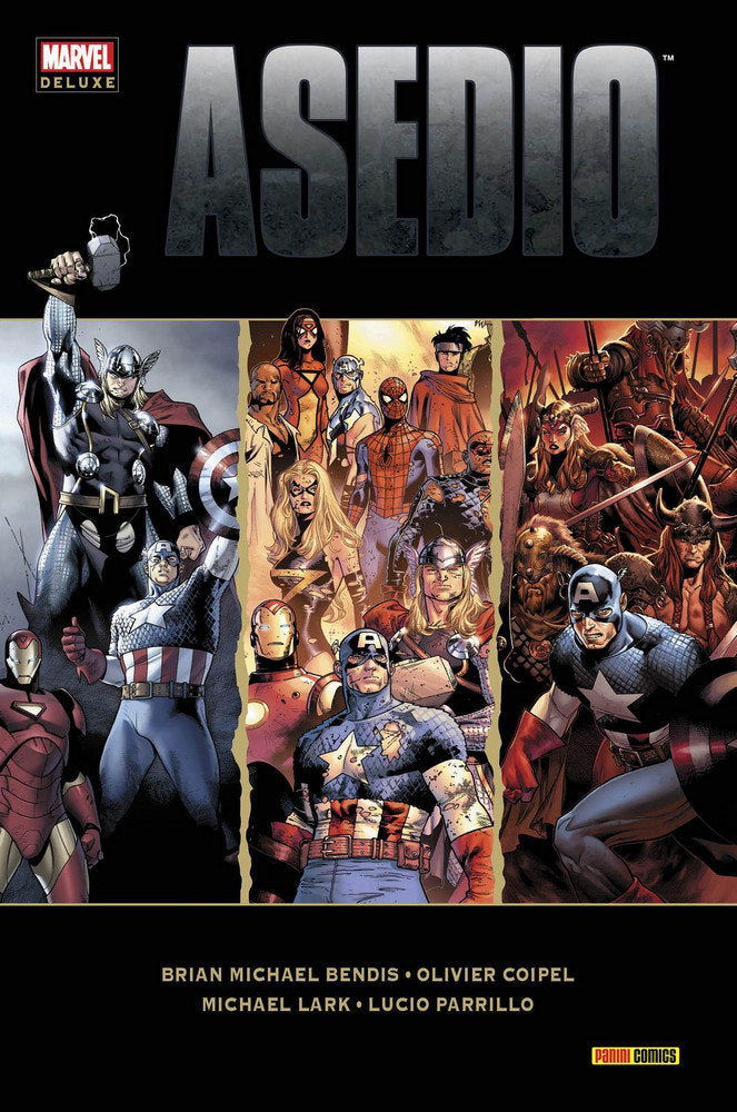 MARVEL DELUXE ASEDIO, de VVAA | portada del libro