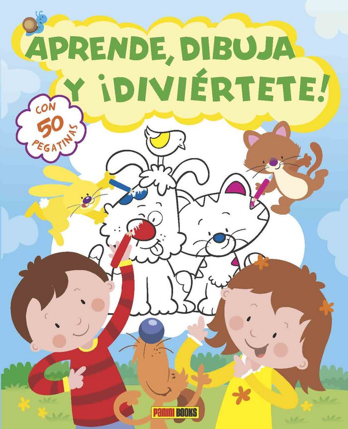 Aprende, dibuja y diviértete | portada del libro