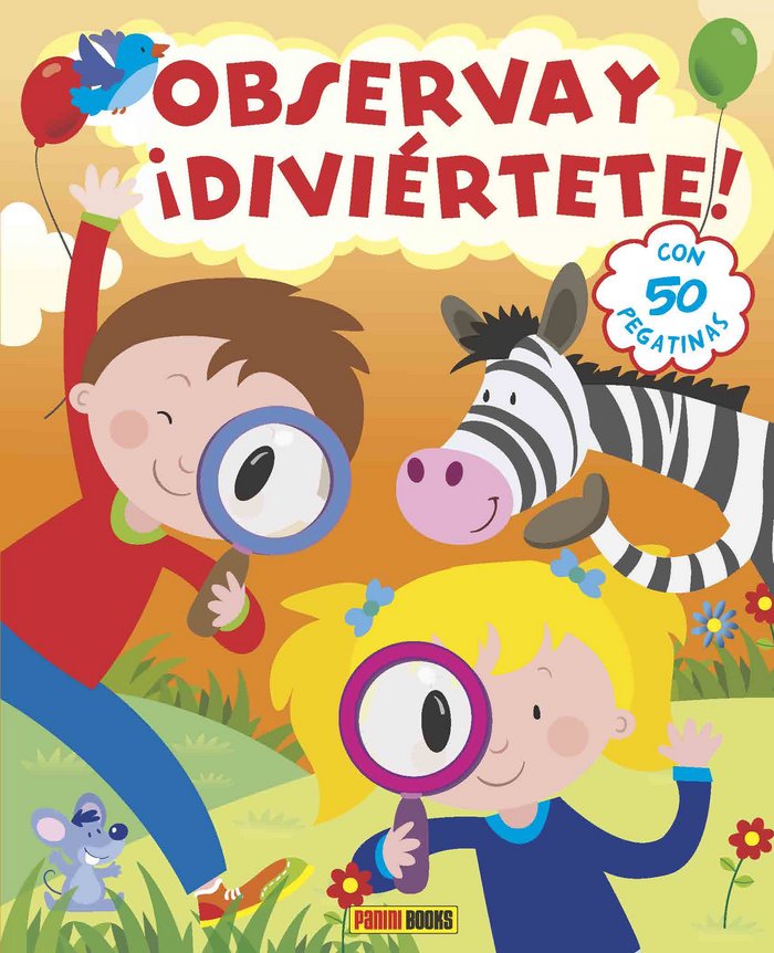 Observa y diviértete | portada del libro