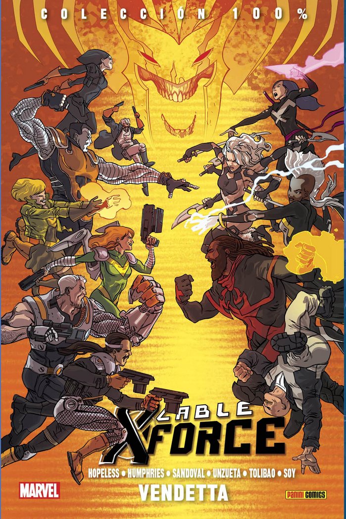 CABLE Y X-FORCE Nº 3, de HOPELESS DENNIS | portada del libro