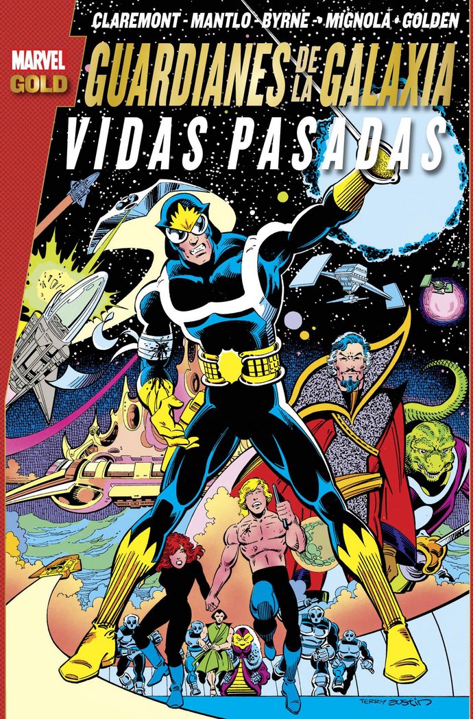 GUARDIANES DE LA GALAXIA VIDAS PASADAS, de CLAREMONT CHRIS | portada del libro