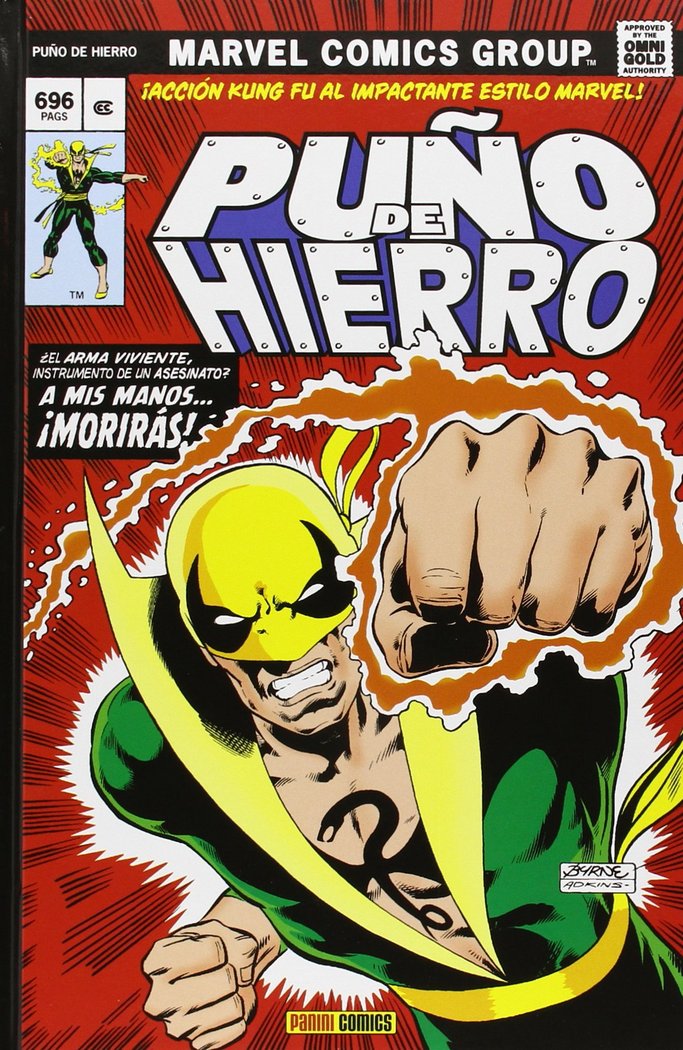 PUÑO DE HIERRO, de CLAREMONT CHRIS | portada del libro