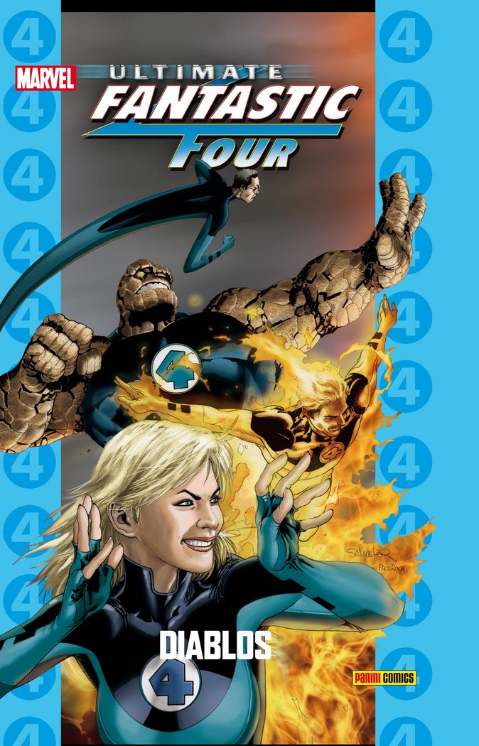 COLECCIONABLE ULTIMATE FANTASTIC FOUR 7, de CAREY MIKE | portada del libro