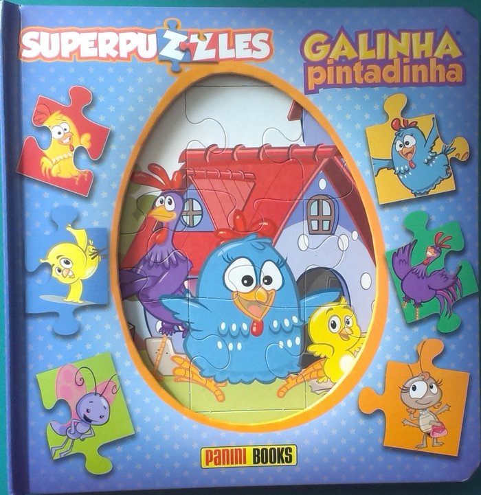 SUPERPUZLES GALHINA PINTADINHA | portada del libro