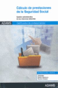 Cálculo de prestaciones de la Seguridad Social | portada del libro