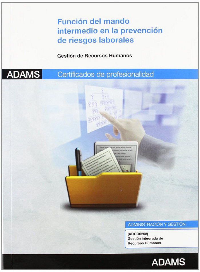 Función del mando intermedio en la prevención de riesgos laborales, de Varios autores | portada del libro