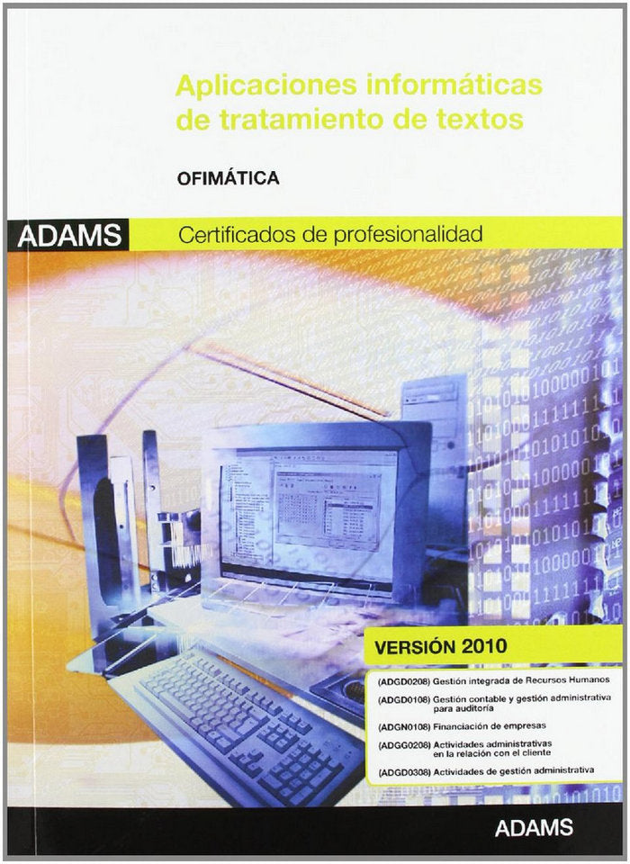 Aplicaciones informáticas de tratamiento de textos | portada del libro
