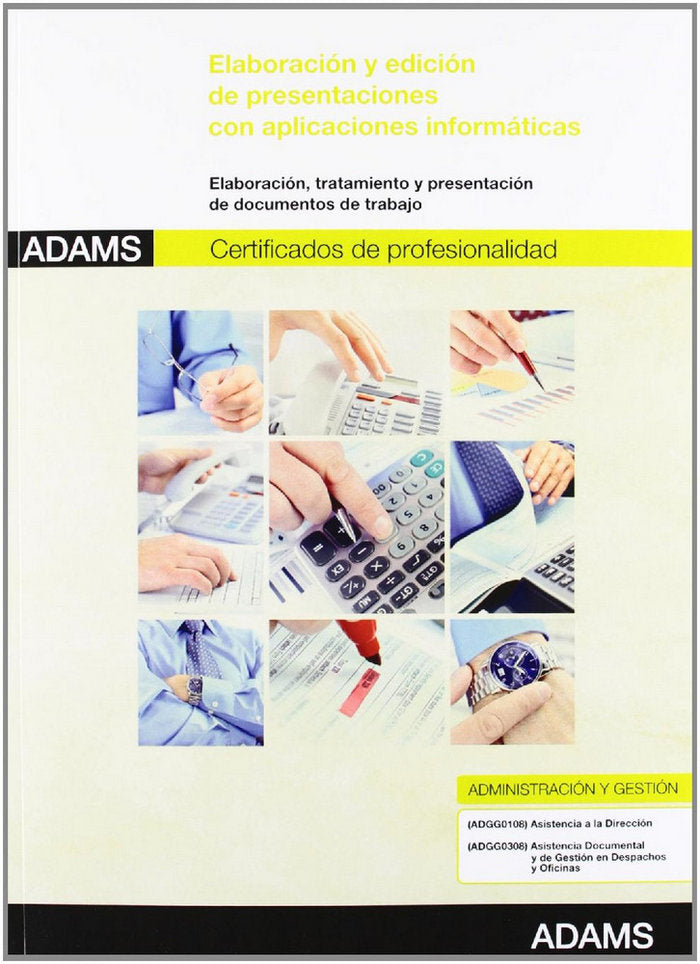Elaboración y edición de presentaciones con aplicaciones informáticas | portada del libro
