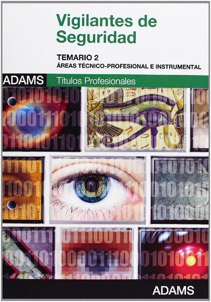 Vigilantes de Seguridad. Temario 2, área técnico-profesional e instrumental | portada del libro