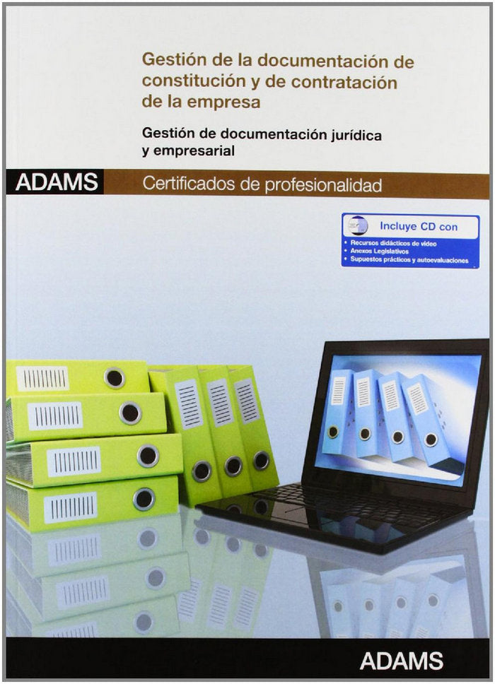Gestión de la documentación de constitución y de contratación de la empresa | portada del libro