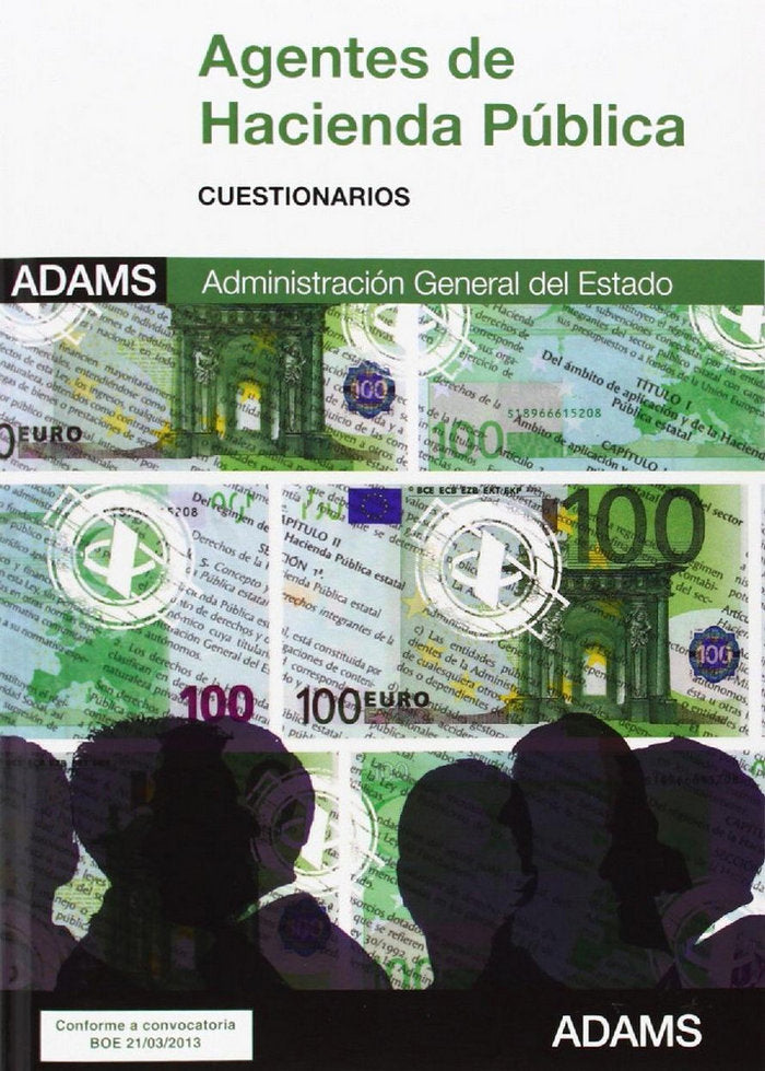 Agentes, Hacienda Pública. Cuestionarios, de Varios autores | portada del libro