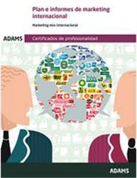 Plan e informes de marketing internacional | portada del libro