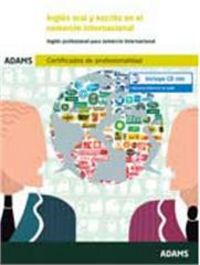 Inglés oral y escrito en el comercio internacional | portada del libro