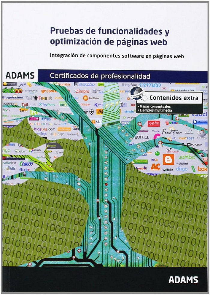 Pruebas de funcionalidades y optimización de páginas web | portada del libro