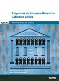 Esquemas de los procedimientos judiciales civiles | portada del libro