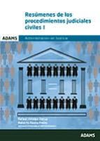 Resúmenes segundo ejercicio. Gestión procesal y administrativa, turno libre, de Varios autores | portada del libro