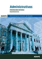 Administrativos de Estado, promoción interna. Cuestionarios, de Varios autores | portada del libro