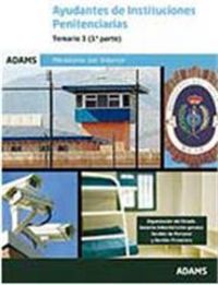 Ayudantes de Instituciones Penitenciarias. Organizacion del Estado y Administración Pública, Organiz, de Obra Colectiva | por
