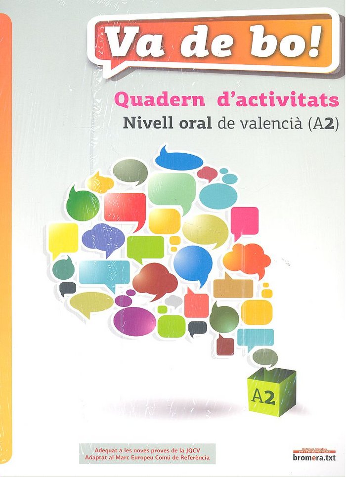 Va de bo! Nivell oral de valencià (A2), de Diversos autores | portada del libro