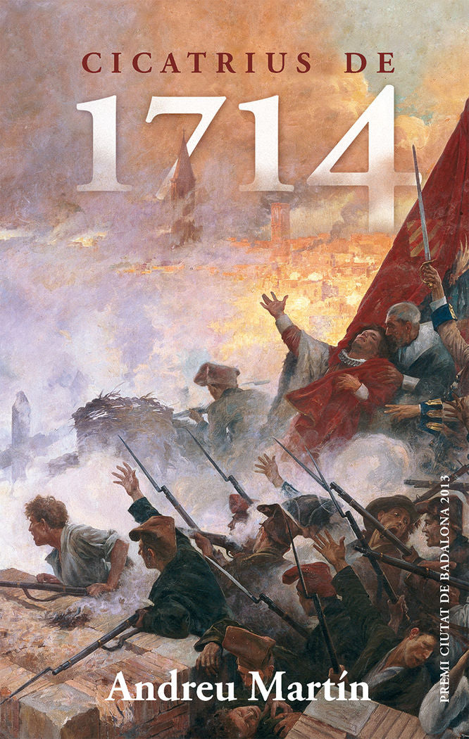 Cicatrius de 1714, de Andreu Martín | portada del libro