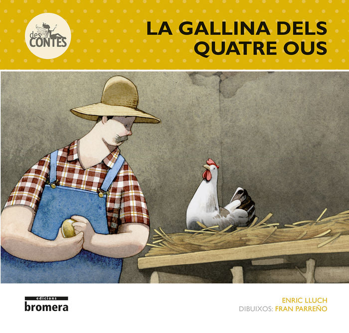 La gallina dels quatre ous, de Lluch Girbés, Enric | portada del libro