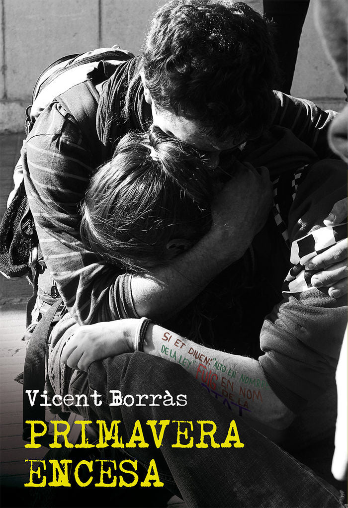 Primavera encesa, de Vicent Borràs | portada del libro