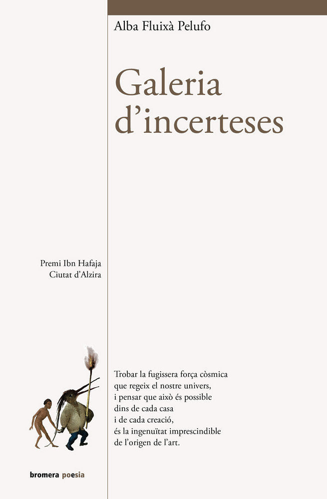 Galeria d'incerteses, de Fluixà Pelufo, Alba | portada del libro