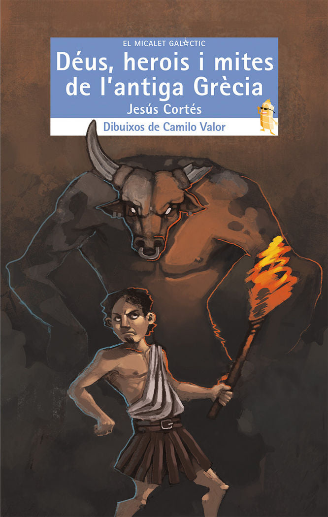 Déus, herois i mites de l'antiga Grècia, de Jesús Cortés | portada del libro