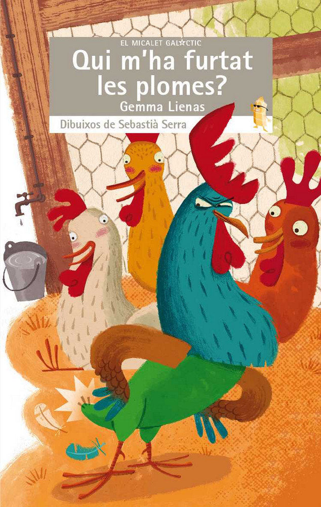 Qui m'ha furtat les plomes?, de Gemma Lienas | portada del libro