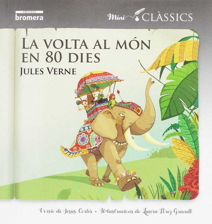 La volta al món en 80 dies, de Verne, Jules | portada del libro