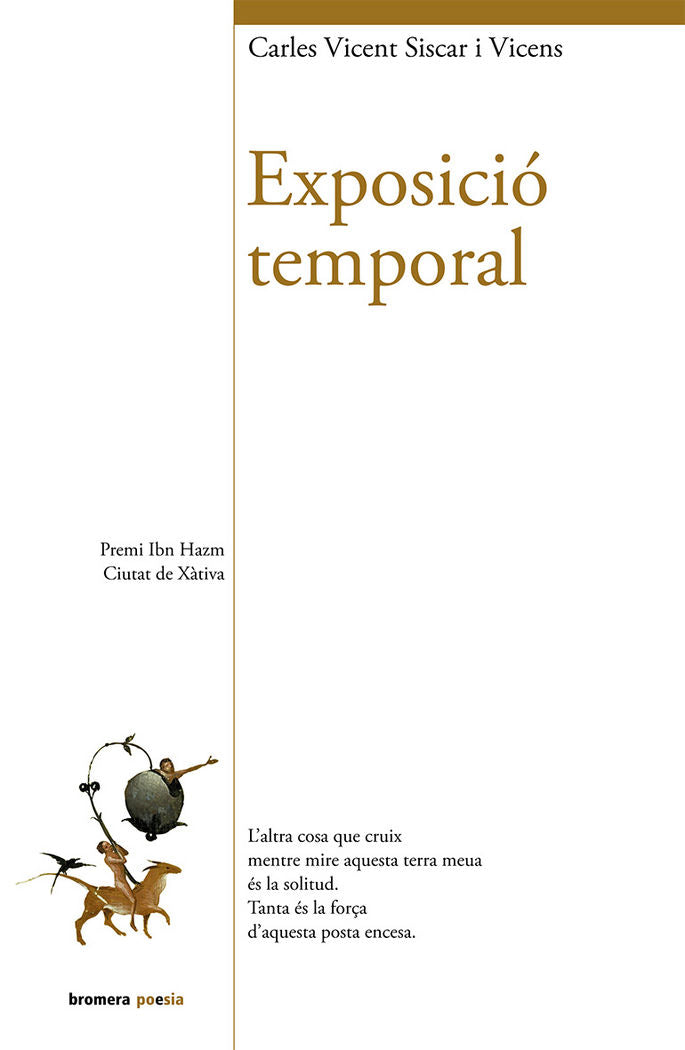 Exposició temporal, de Siscar i Vicens, Carles Vicent | portada del libro