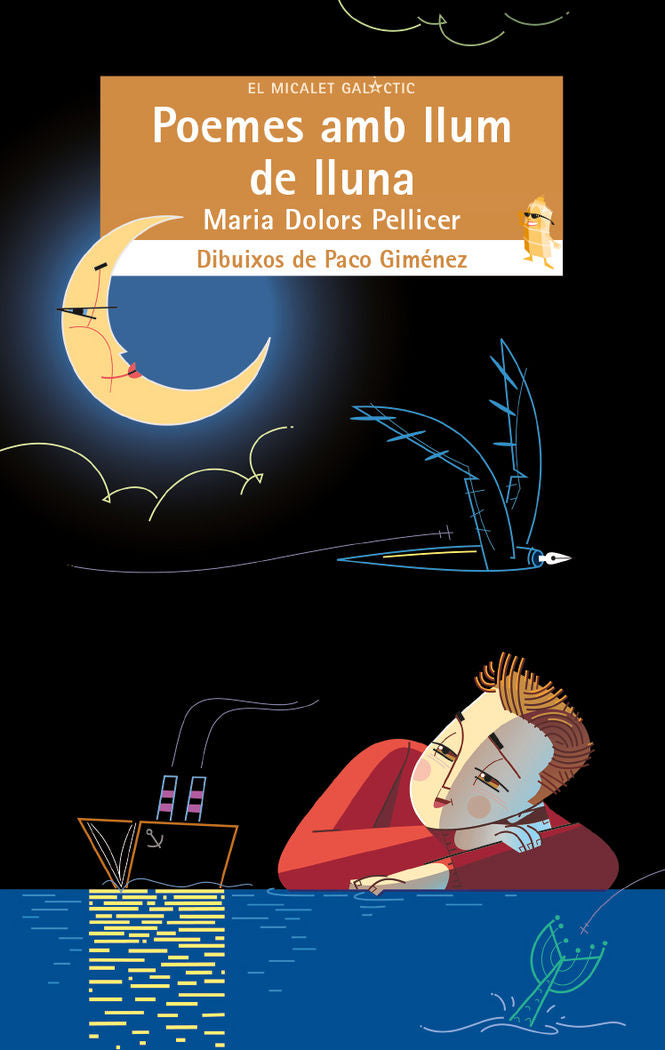 Poemes amb llum de lluna, de Maria Dolors Pellicer | portada del libro