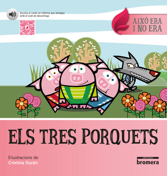 Els tres porquets, de DAMIRóN, ANYA | portada del libro