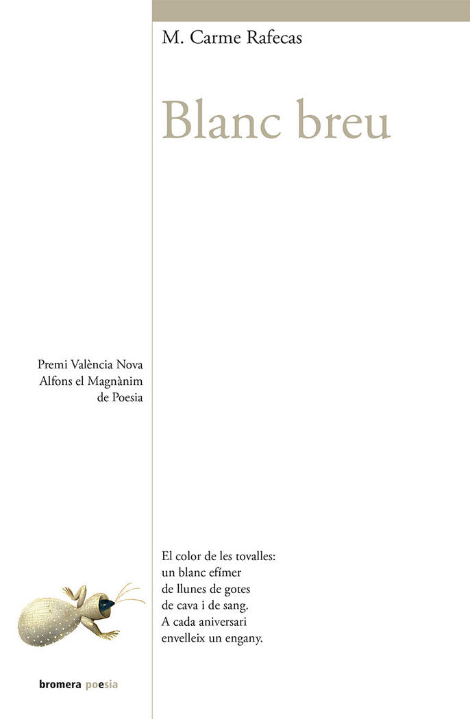 Blanc breu, de Rafecas Rafecas, Maria Carme | portada del libro
