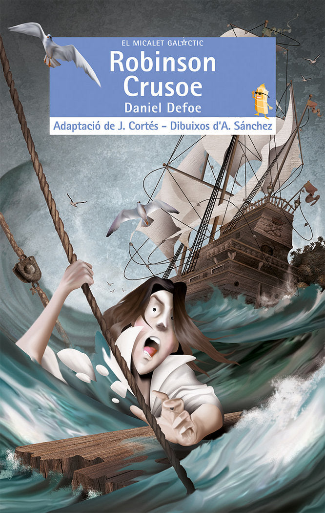 Robinson Crusoe, de Daniel Defoe | portada del libro