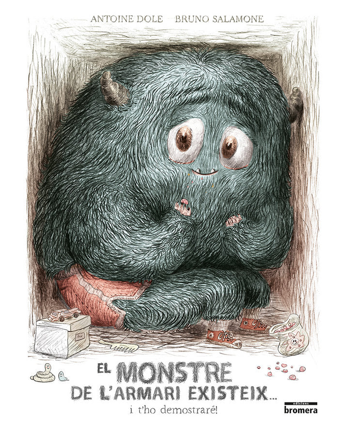 El monstre de l'armari existeix... i t'ho demostraré!, de Dole, Antoine | portada del libro