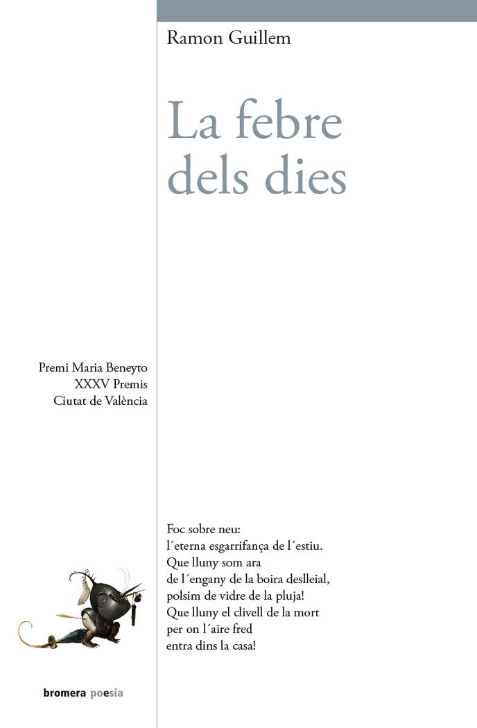 La febre dels dies, de Guillem Alapont, Ramon | portada del libro
