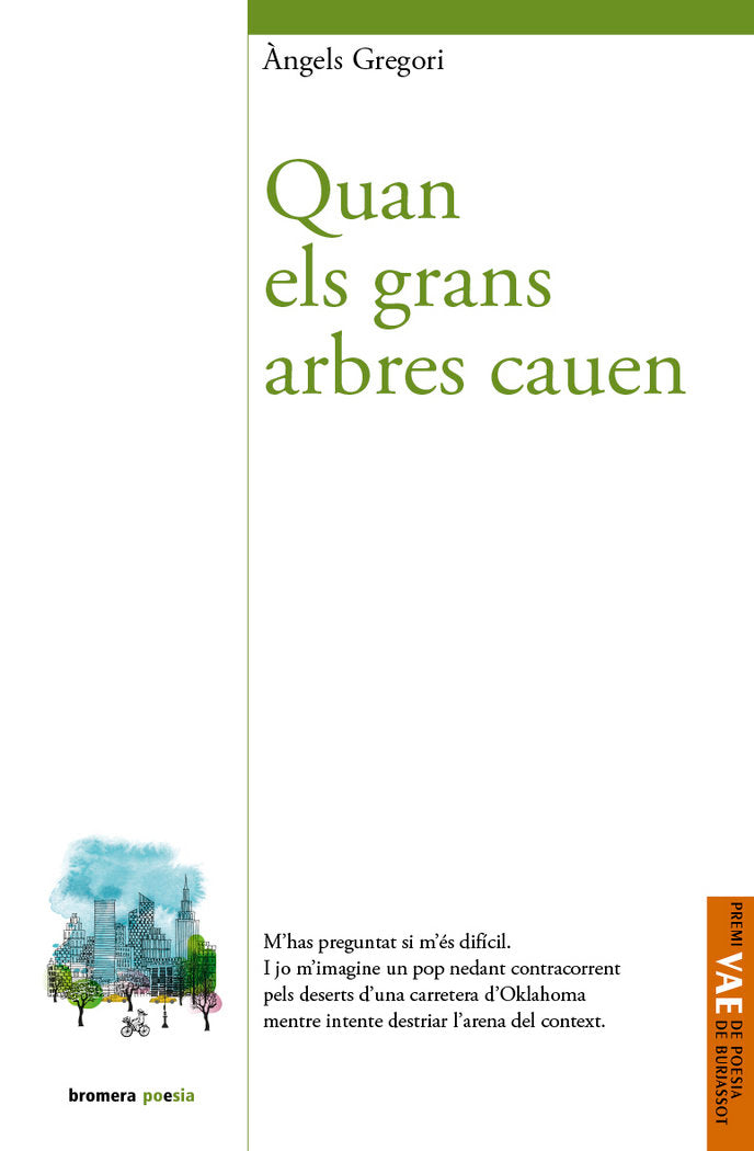 Quan els grans arbres cauen, de Gregori i Parra, Àngels | portada del libro