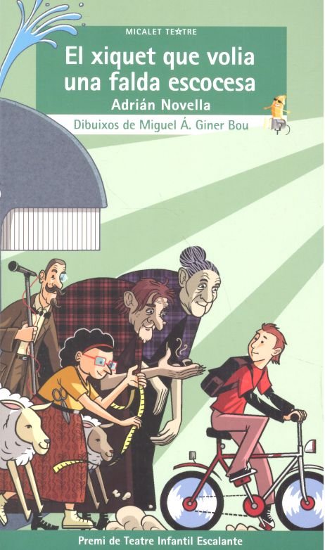 El xiquet que volia una falda escocesa, de Adrián Novella | portada del libro
