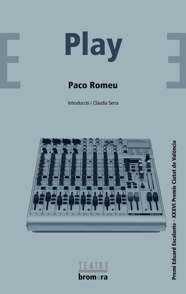Play, de Romeu Sánchez, Paco | portada del libro
