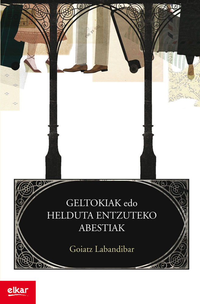 Geltokiak edo helduta entzuteko abestiak, de Labandibar Arbelaitz, Goiatz | portada del libro