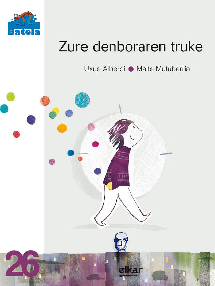 Zure denboraren truke, de Alberdi Estibaritz, Uxue | portada del libro