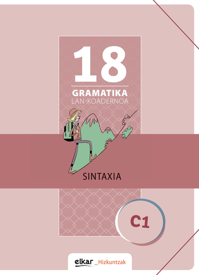 Gramatika Lan-Koadernoa 18 (C1). Sintaxia | portada del libro