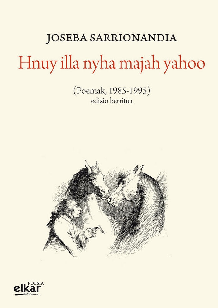 Hnuy illa nyha majah yahoo, de Sarrionandia Uribelarrea, Joseba | portada del libro