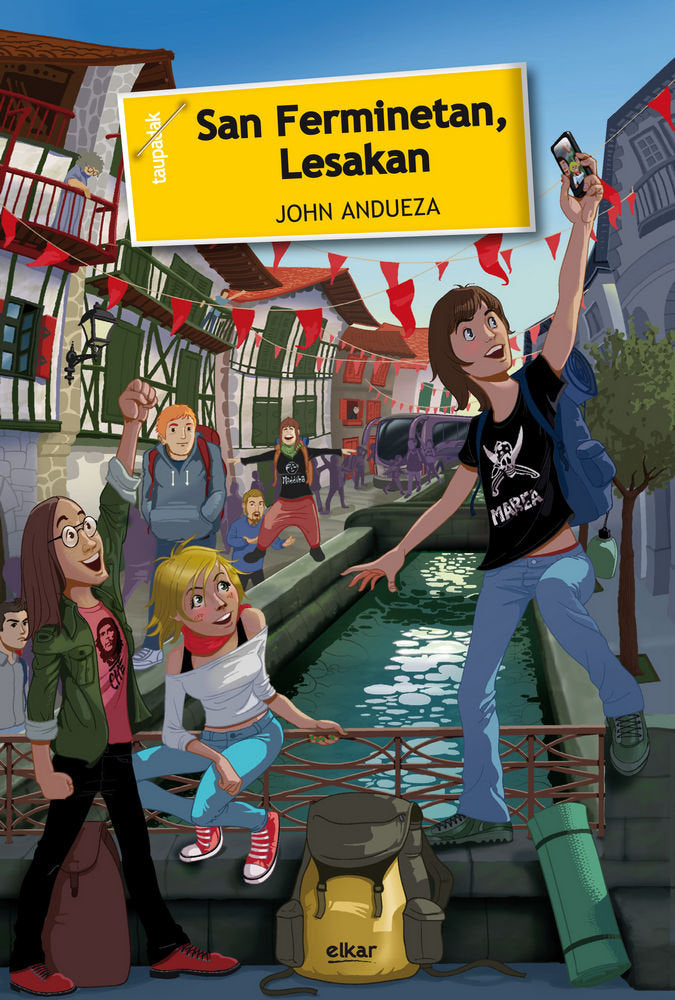 San Ferminetan, Lesakan, de Andueza Altuna, John | portada del libro